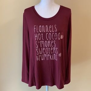 NWT - Graphic Lightweight Sweatshirt